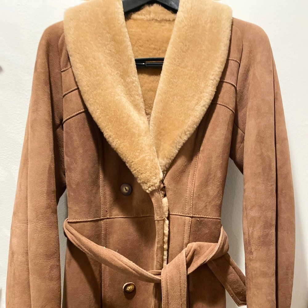 Vintage Shearling Coat